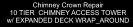 Chimney Crown Repair 10 TIER  CHIMNEY ACCESS TOWER w/ EXPANDED DECK WRAP_AROUND